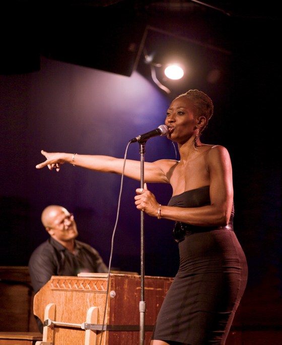 Jazz vocalist Lezlie Harrison is a regular at Sweet Rhythm.